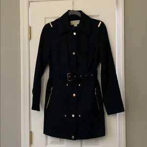 MICHAEL Michael Kors Navy Blue and Gold Jacket